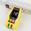 MESTEK Electrical Tester Kit with GFCI Outlet Tester, Non-Contact Voltage Tester, Pinless Wood Moisture Meter, Home Inspector Tool Kit, 3-Piece with Carry Case and Batteries