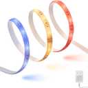 LEDVANCE SYLVANIA Smart LED WiFi Full Color Light Strip, 6.5 ft, Dimmable, Compatible with Alexa and Google Home Only - 1 Pack (75704)