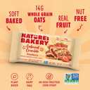 Natures Bakery Oatmeal Crumble Bars, Strawberry, Real Fruit, Vegan, Non-GMO, Breakfast bar, 6 Boxes With 6 Packs, 36 Count