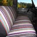 West Coast Auto Universal Baja Saddle Blanket Bench Full Size Seat Cover Fits Ford, Chevrolet, Dodge, and Full Size Pickup Trucks (National)