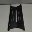 2 Pack Expandable Stainless Steel Stove Gap Covers (13.8"-27.6"), Retractable Fill the Gap Between Stove & Counter Top with Heat Resistant Range Trim & Guard, Slide-in Seamless Kitchen Accessory Kit (Black)