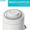 INTEX C530 Cartridge Filter Pump for Above Ground Pools: 530 GPH Pump Flow Rate - Auto Timer - HydroAeration Technology - Includes Type A Filter Cartridge - Turnover Rate/System Flow 475 GPH