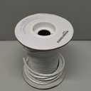 Amazon Basics 14-Gauge Audio Speaker Wire Cable, 200 Feet, 99.9% Oxygen-Free Copper for Clear Sound, Red and Black Color Coded, White