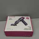 EYYA Handheld Cordless Car Vacuum Cleaner, 4-in-1 Portable Mini Car Vacuum Cleaner, 15000PA High Power & Air Duster with LED Light for Home Office (Grey/Pink)