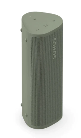 Roam 2 - Black - Portable Waterproof Bluetooth Speaker, Olive Green