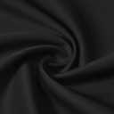 Mens Wrinkle Free Dress Shirts Regular Fit Business Button Down Shirt Formal Long Sleeve Wedding Stretch Shirts (Black, L)