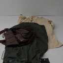 Renaissance Medieval Costume for Men - 8 Pcs Pirate Outfit Set, Halloween Costume with Viking Belt (M, White-green)