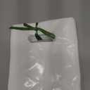 300 Pcs Plastic Bag With Die Cut Handle, 6"x 8" Small Shopping Bags, White Merchandise Bags, 2.5 Mils Thick White Small Plastic Bag for Retail, Gifts and Shows
