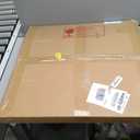 Black Mirror 24"x24" Circular Bathroom Mirror, Wall Mounted Mirror, Black Vanity Wall Mirror Frosted Metal Frame Anti-Rust, Tempered Glass Hangs Horizontally Mirror for Bedroom, Entryway, Living Room