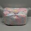 Toddler Couch Fold Out, Foldable Toddler Chair with Blanket, Flip Out Kids Couch,Glow in The Dark Convertible Sofa Gift for Girls & Boys (Glow Pink)