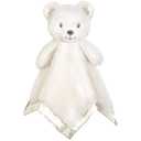 Bear Security Blanket Soft Baby Lovey Fluffy Blanket Unisex Lovie Snuggle Toy Baby Bear Stuffed Gift for Newborn, Boys and Girls, 16 Inch