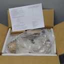 30in Large French Country Chandelier 6 Light Farmhouse Metal Chandeliers Light Fixture Distressed Wood Chandelier for High Ceilings, Kitchen Island, Living Room, Dining Room, Entryway, Foyer