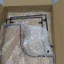 2-Tier Bathroom Counter Organizer, Wooden Corner Shelf for Vanity Countertop Skincare & Makeup, Storage and Organization for Kitchen