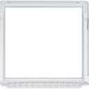 Smart Choice 240599803 Refrigerator Crisper Cover Frame, White