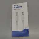 4Pack USB C to Lightning Cable 6FT, Fast Charging Cord for iPhone 14, Replacement for Apple Original Charger Cable for iPhone 14 13 12 11 Pro 11 XS MAX XR 8 7 6s Plus (White)