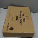 KeaBabies 2-Pack Toddler Pillows 2 Year Old to 5-13x18 Soft Organic Cotton Kids Pillow for Sleeping, Travel, School, Daycare, Nap, Toddler Bed, Machine Washable, Without Pillowcase (Mist Pink)