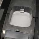 Touchless Bathroom Trash Can, 4 Gallon Narrow Metal Automatic Privacy Garbage Cans, Motion Sensor Trash Bin for Bedroom, Office, Toilet, RV