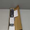 Tecmojo 2 Post 8U Desktop Sever Rack Small Open Frame Rack for 19 inch AV/Data/Audio/Studio Equipment Free Standing Home/Office Rack, Tapped Hole, Black