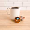 Amazon Brand - Happy Belly Dark Roast Compostable Coffee Pods, Compatible with K-Cup Brewer, 96 Count (EXP 04/12/27)