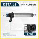 4 Pcs No.A2780700687 Fuel Injector for Mercedes-Benz C300 4Matic Base 2.0T 2015-2021 for Mercedes-Benz C43 for AMG Base 3.0L 2017-2021 Benefit