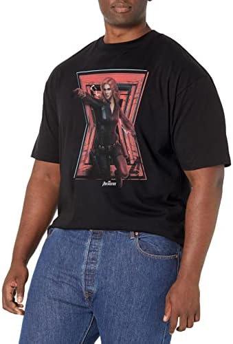 Marvel Big & Tall Classic Widow Maker Men's Tops Short Sleeve Tee Shirt, 3XL