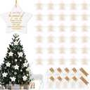Inbagi 108 Pcs Thank You Ornament Christmas Bulk Gifts for Coworkers May Be Proud of The Work Ornament Christmas Thank You Gifts for Coworkers Employee Office Staff Team (Be Proud Sign)