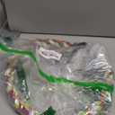 Spoiled Pet Large Circle Cotton Bird Rope Swing Perch - Made with All Natural Materials - Safe to Climb and Chew - Great for African Grey Parrots, Cockatiels, Parakeets, and Cockatoos