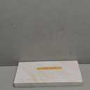 Stone Faucet Mat for Kitchen Sink, 23.6" Fast Drying Around Faucet Diatomite Mat White Marble Sink Splash Guard Water-Absorbing Stone Tray for Kitchen Bathroom Counter