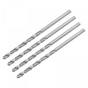uxcell Solid Carbide Drill Bits, 1.7mm C2/K20 Tungsten Carbide Jobber Drill Bits Straight Shank Drilling Tool for Stainless Steel Aluminum Iron Metal Plastic 4pcs