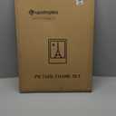 upsimples 18x24 Picture Frame, Display Pictures 16x20 with Mat or 18 x 24 Without, Wall Hanging Poster Frames, Gold, Pack of 1 