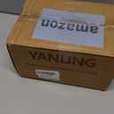 YANLING Small White Vase for Decor, 6 Pack Ceramic Vases for Pampas Grass, Boho Vase for Home Decor White Vases for Flowers, Modern Ceramic Vase Dried Flowers Vases