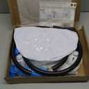 AerWo [Upgraded] Balloon Arch Kit Stand, 8.2ft+6ft Half Arch Balloon Stand with Base, Free Bending Top Balloon Arch Frame Curve for Floor, Perfect Birthday Wedding Christmas Decorations