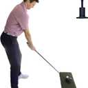 The Original Country Club Elite by Real Feel Golf Mats 10X24 Hitting Strip | Heavy Duty Commercial Practice Mat | Accepts A Real Tee | Swing Down and Through | Indoor/Outdoor