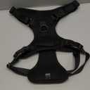 No Pull Dog Harness, Puppy Vest with Front Clip for Small Medium Large Sized Dog (Black,Large) (Neck:20.9-31.5", Chest:24.8-37.4")