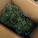 HOLLO STAR 6 ft Prelit Christmas Tree with 270 LED Lights, App Control, Artificial Christmas Tree with Multi-Color RGBW Lights, 1072 Branch Tips, Metal Base, Easy to Assemble, for Home, Party