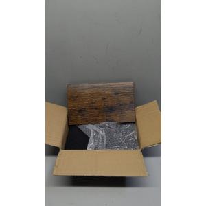 Stackable Fruit Basket for Kitchen Countertop Space Saving, Wall Mounted Mesh Metal Wire Baskets with Wood Lid Extra Storage, 2 Pack Kitchen Counter Organizer for Snack, Onion and Potato Storage (Black)