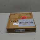 TUTOTAK Tall Round Side Table, Small End Table, Beside Table, Drink Table, Pedestal Side Table, livingroom, Brown TB01BB065