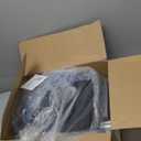 HOMEAL Seat Riser for Seniors with Bucket, Adjustable Raised Toilet Seat with Handles, Supports 450LBS, Heavy-Duty 3in1 Bedside Commode Chair for Any Toilet, Shower & Bedside (Grey, with Bucket)