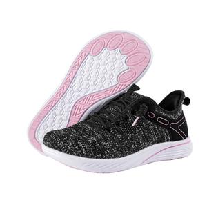 Pairduck Slip-On Wide Width Women's Walking Shoes for Daily Strolls (Black)