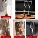 accufine Basin Wrench Kitchen Sink Faucet Wrench Tight Spaces Multifunction Set Tool