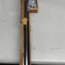 Ivilon Drapery Window Curtain Rod - End Cap Style Design 1 Inch Pole. 28 to 48 Inch Color Black