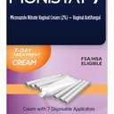 Monistat 7-Day Yeast Infection Treatment for Women, Miconazole Cream (45g Tube) & 7 Applicators, for Relief of Mild Vaginal Itching