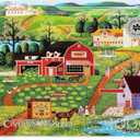 Buffalo Games - Silver Select - Charles Wysocki - Charles Wysocki - Burma Road - 1000 Piece Jigsaw Puzzle for Adults -Challenging Puzzle Perfect for Game Nights - Finished Size is 26.75 x 19.75
