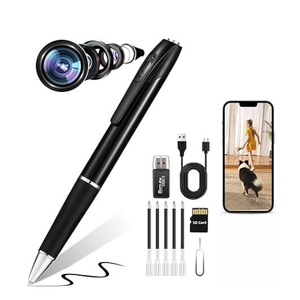 FANGJIE 1080P Mini Hidden Camera Pen,Long Battery Life, Easy to Use, Nanny Cam Mini Security Cameras,Pen Camera for Capture Every Moment【2025 Upgrade】