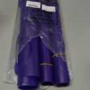 Poen 4 Pcs Snow Sled for Kids and Adult Snow Slides Roll up Sled 36.2 Inch Plastic Sledding Snowboard with 2 Handles Lightweight High Speed Equipment (Dark Blue)