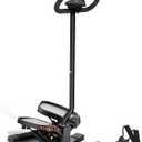 Sportsroyals Stair Stepper for Exercises-Twist Stepper with Resistance Bands and 330lbs Weight Capacity