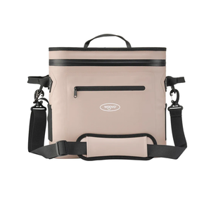 WOOVO Soft Cooler Bag, 100% Leak-Proof Insulated Cooler Bag, Portable Ice Chest with Waterproof Zipper