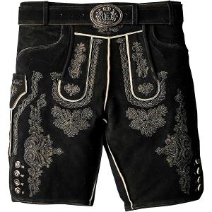 Authentic Lederhosen Men Shorts - Oktoberfest Outfits Men- German Lederhosen Mens - Genuine Leather, Size: XL