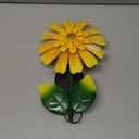 Solar Garden Stake Solar Flower with Fiber Lights Metal Flower Decorative Outdoor Lights Waterproof for Pathway Yard Lawn, Garden Gifts for Women, Mom, Grandma