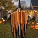 Bearhug Halloween Hanging Ghost Decorations, 3 Pack Scary Reaper Decor